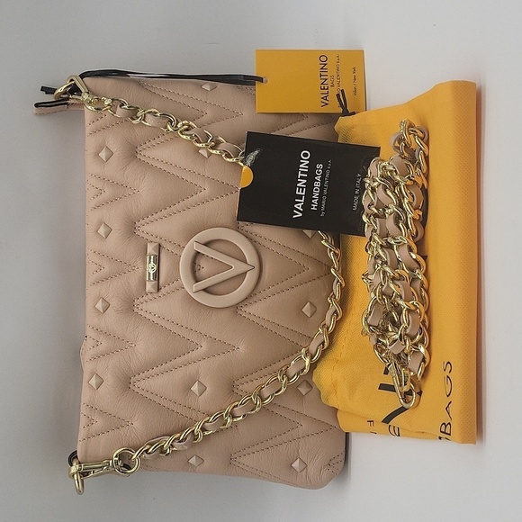 1437- Valentino by Mario Valentino Women's Bag Genuine Italian Leather NWT - Picture 6 of 13